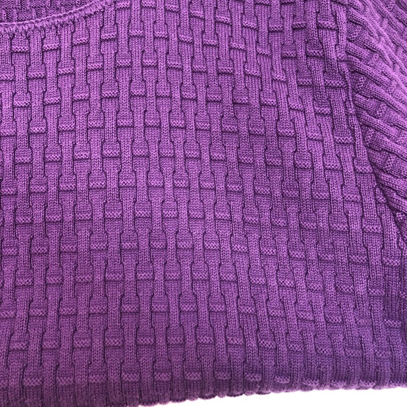 BEA CLASSICS Petite large purple sweater - Picture 5 of 5
